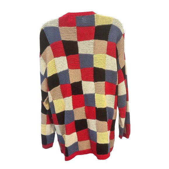 'Design Options' 1994 Raggedy Ann and Andy Cardigan Sweater-Small - Picture 6 of 11